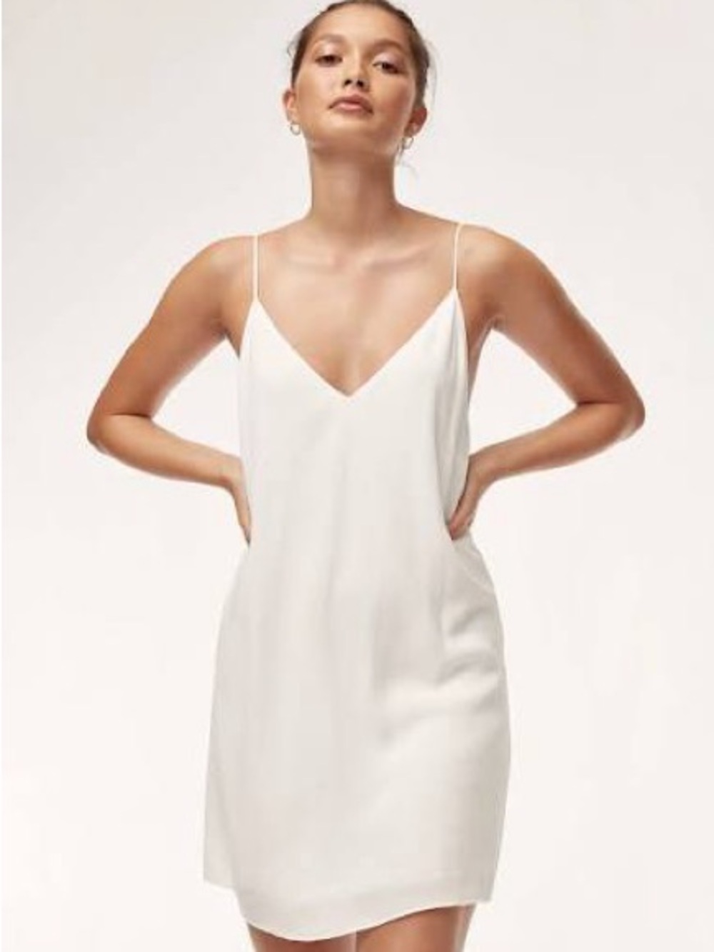 NWT Aritzia Wilfred Size XS Vivienne Dress in Espace